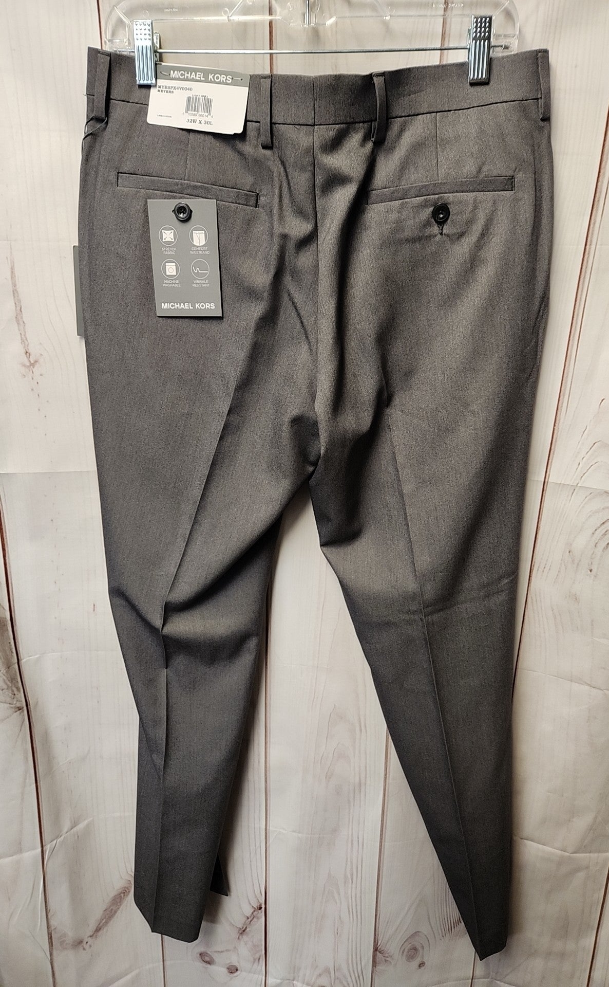 NWT Michael Kors Men's Size 32x30 Gray Pants