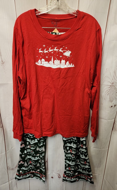 Pajamagram Women's Size XL Red Holiday PJ Bottoms