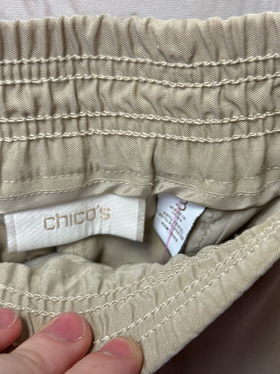 Chico's Women's Size 3 = US 16 Brown Pants