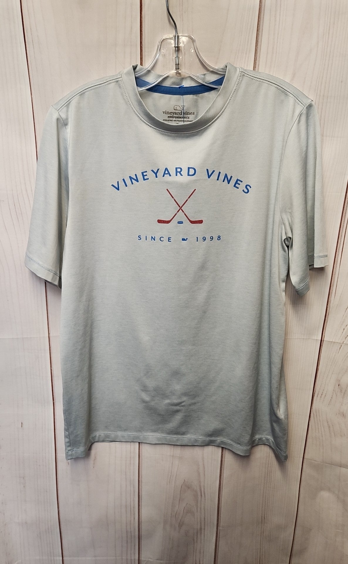 Vineyard Vines Boy's Size 12/14 Blue Shirt