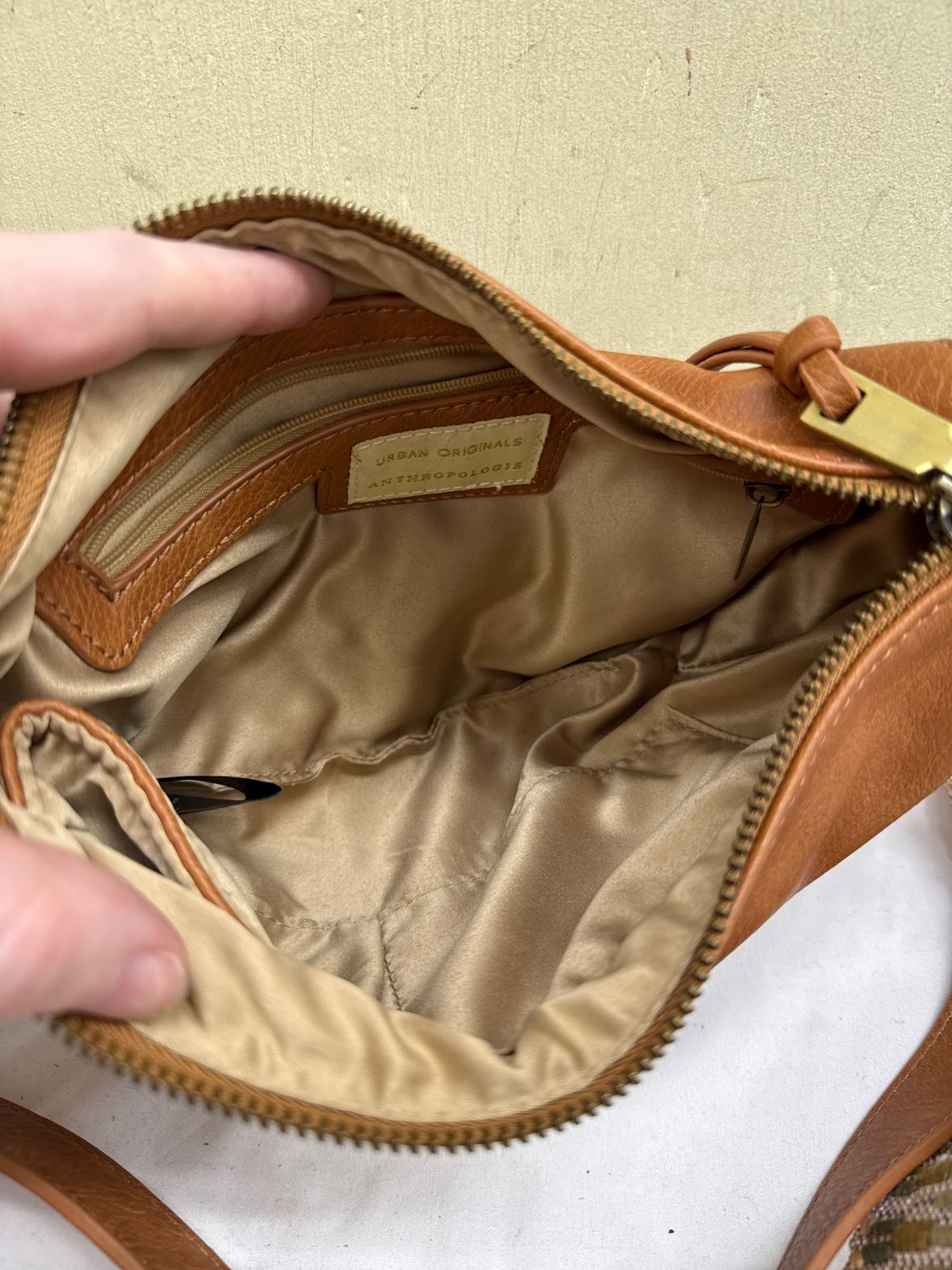 Anthropologie Urban Originals Brown Purse Bag