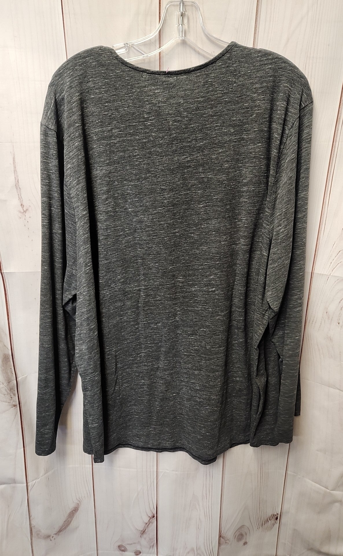 Pure Jill Women's Size 4X Gray Long Sleeve Top