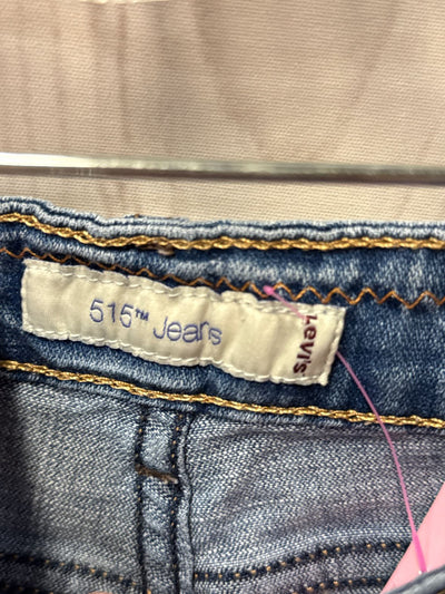 Levis Women's Size 8 Petite Blue Capris