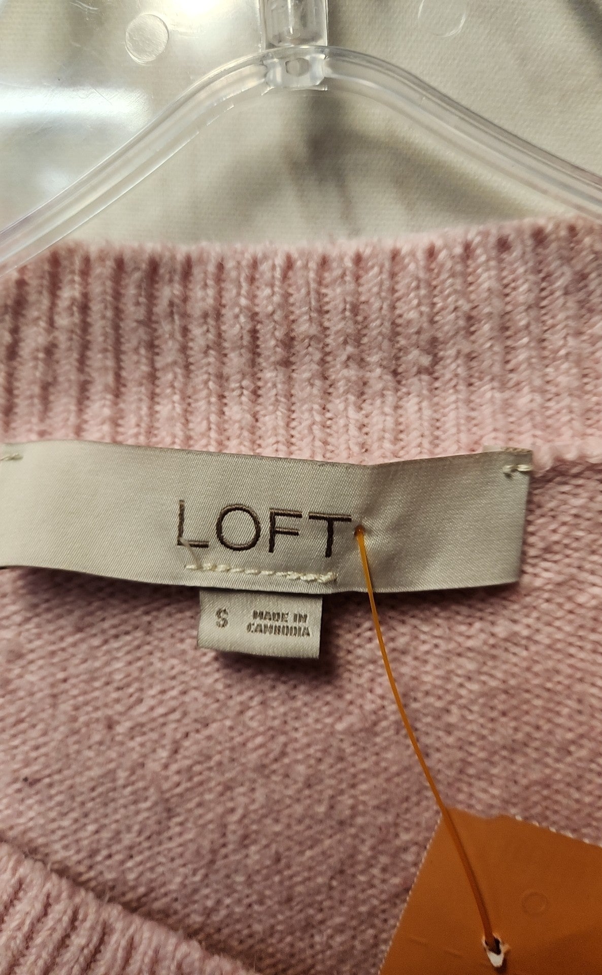 Loft Women's Size S Pink Sweater