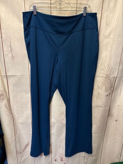 Tek Gear Women's Size 2X Teal Leggings