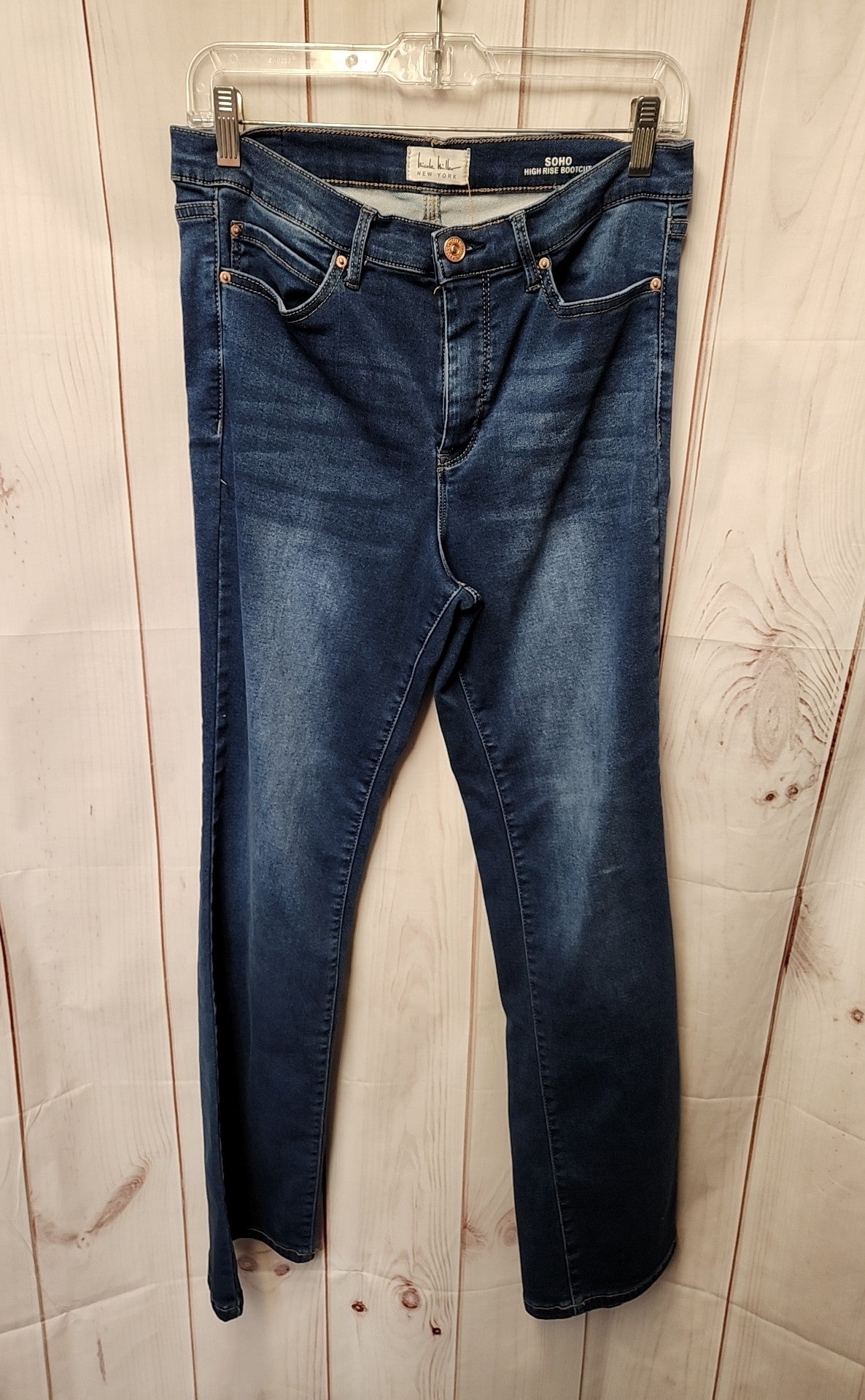 Nicole Miller Women's Size 30 (9-10) Blue Jeans Soho High Rise Bootcut