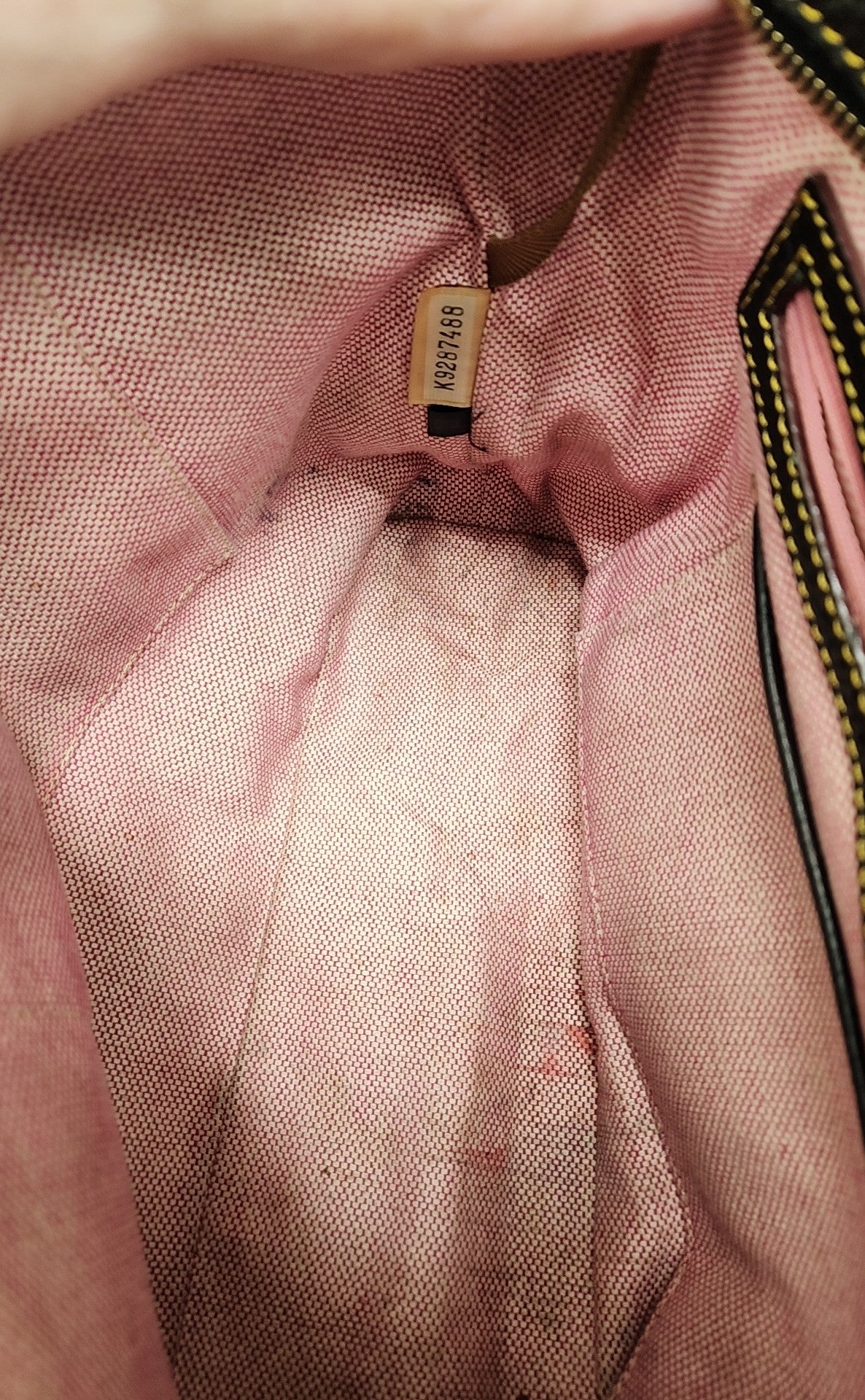 Dooney & Bourke Black Purse Bag - As Is Stains inside