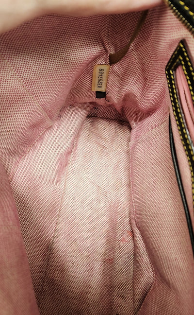 Dooney & Bourke Black Purse Bag - As Is Stains inside
