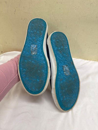 Blowfish Women's Size 8-1/2 Blue Flats Shoes