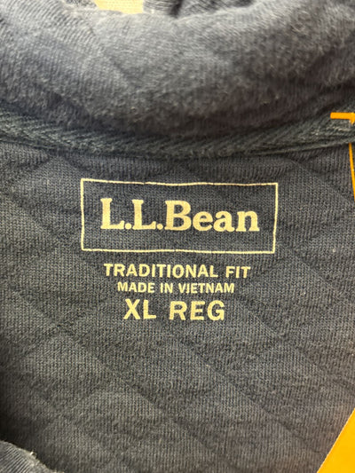 LL Bean Men's Size XL Navy Sweatshirt