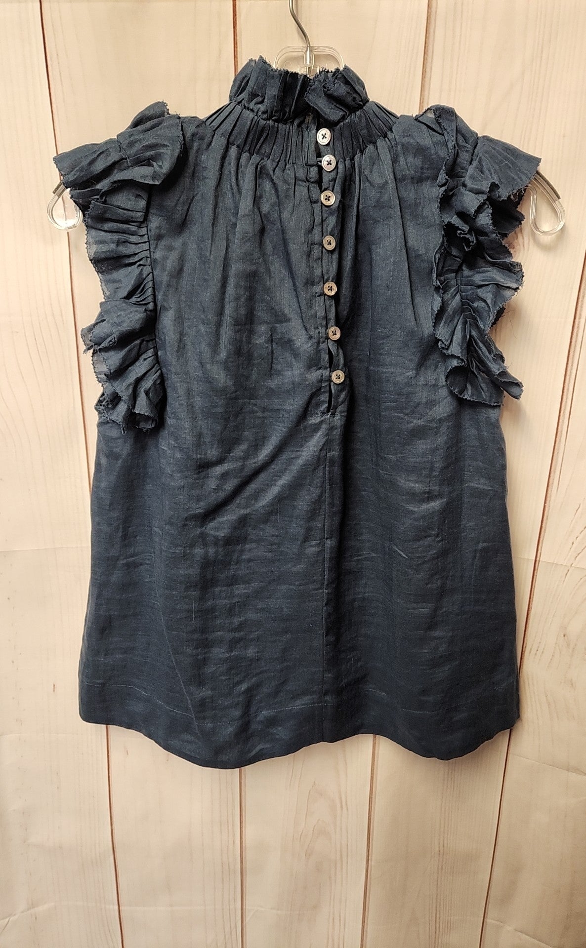 Sea NY Women's Size 0 Teal Short Sleeve Top