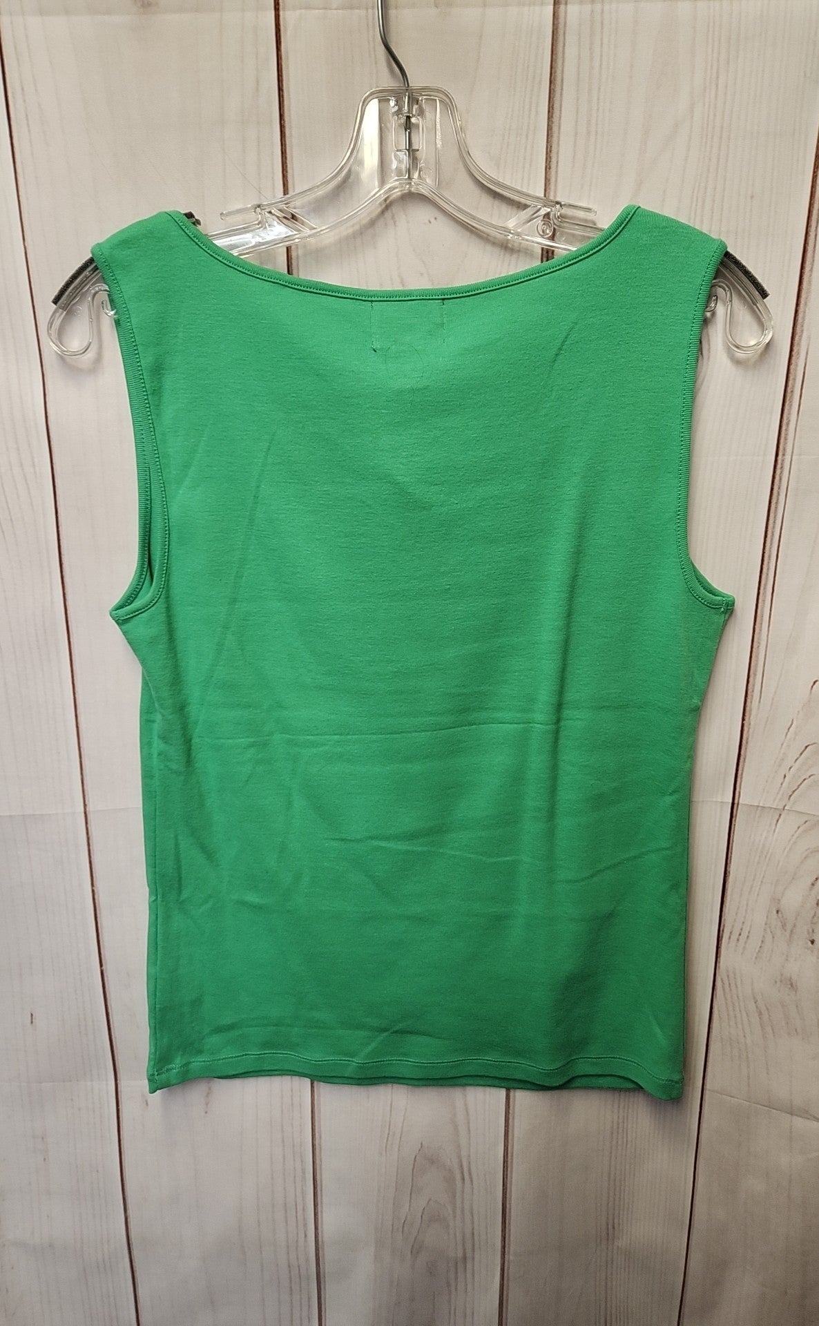 Chaps Women's Size M Green Sleeveless Top