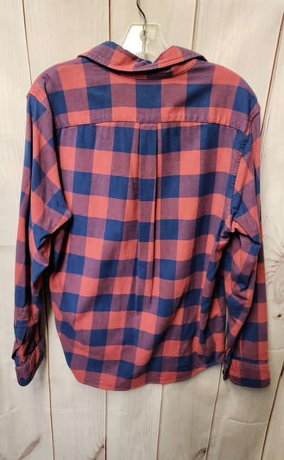 Vineyard Vines Men's Size M Blue & Pink Shirt