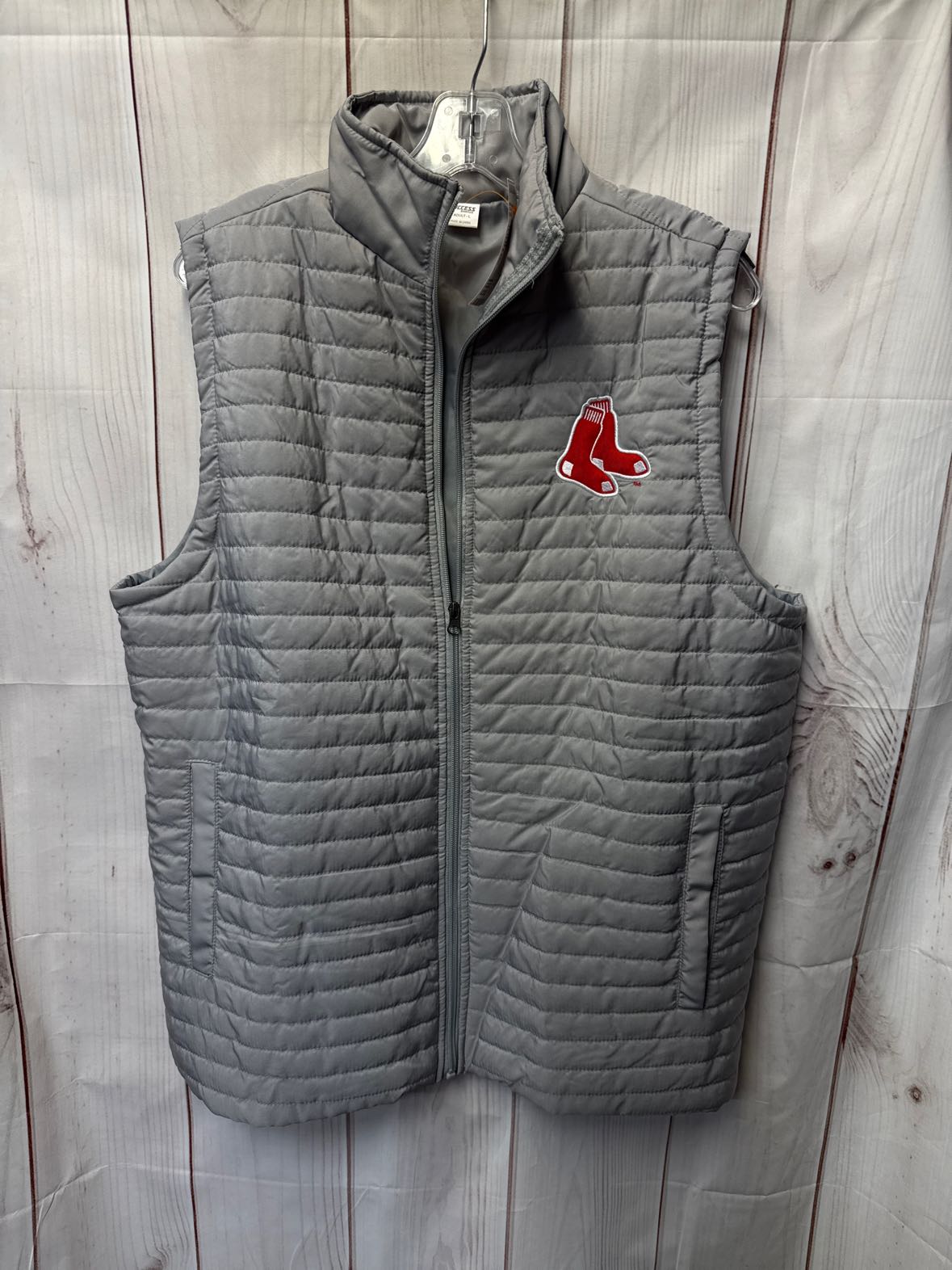 Success Red Sox Women's Size L Gray Vest