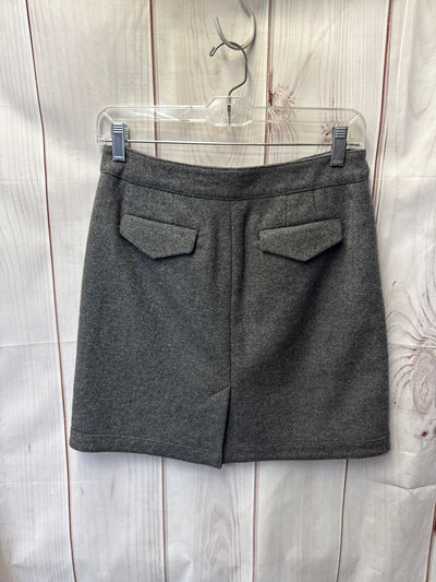Loft Women's Size 0 Gray Skirt