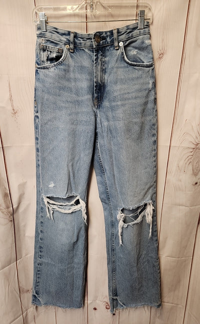 Zara Women's Size 27 (3-4) Blue Jeans