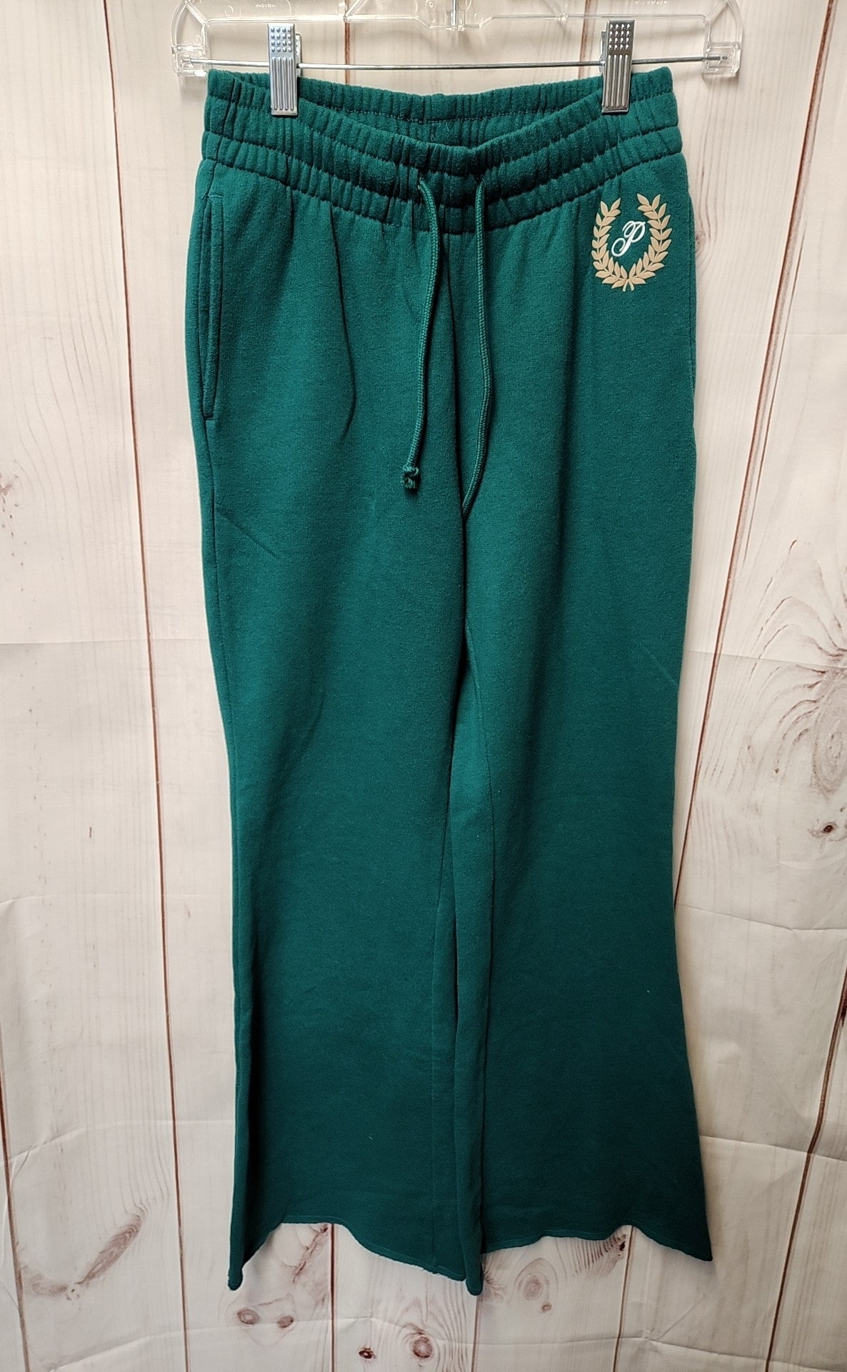 Pink Women's Size XS Green Sweatpants
