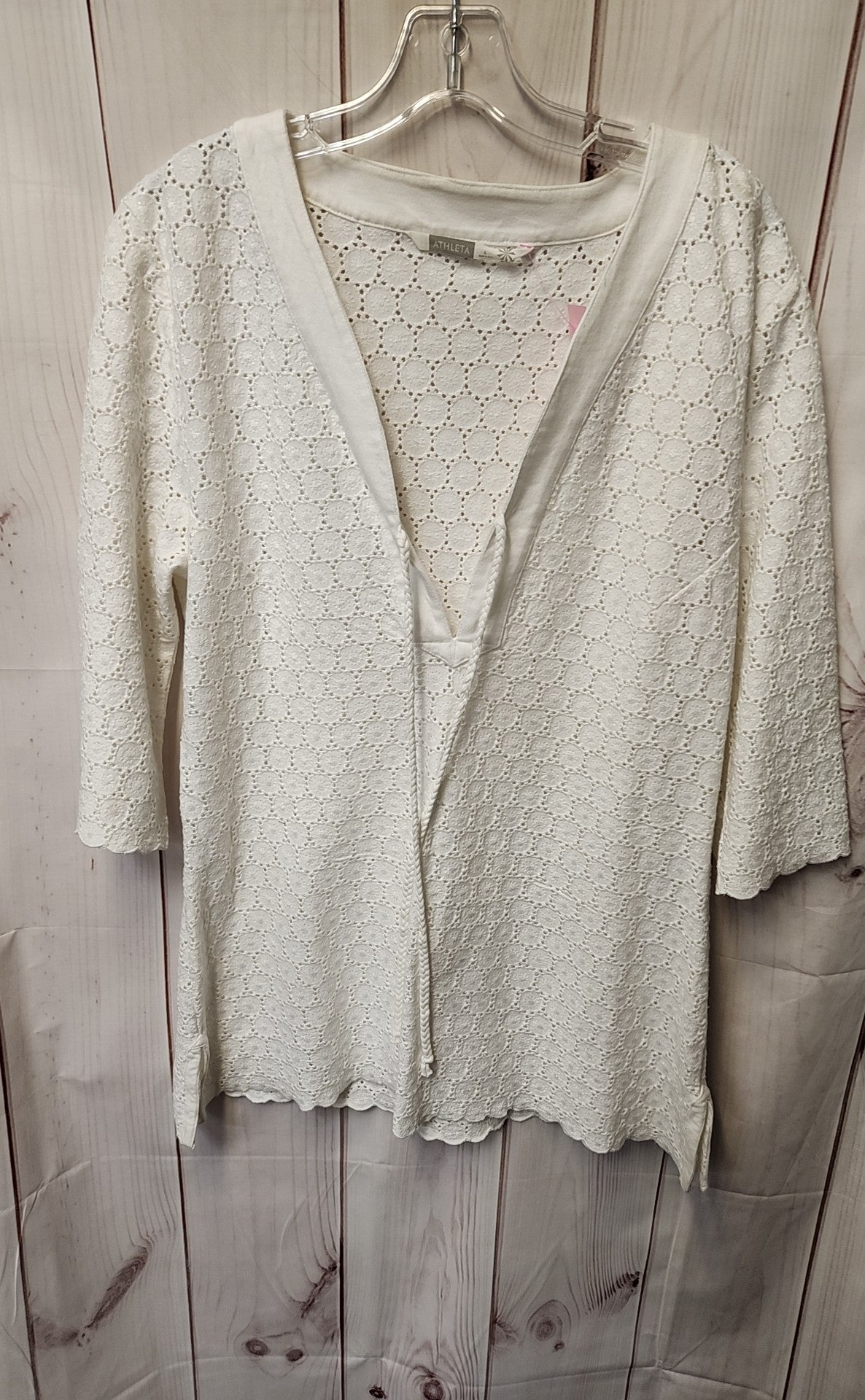 Athleta Women's Size L White Cover-Up