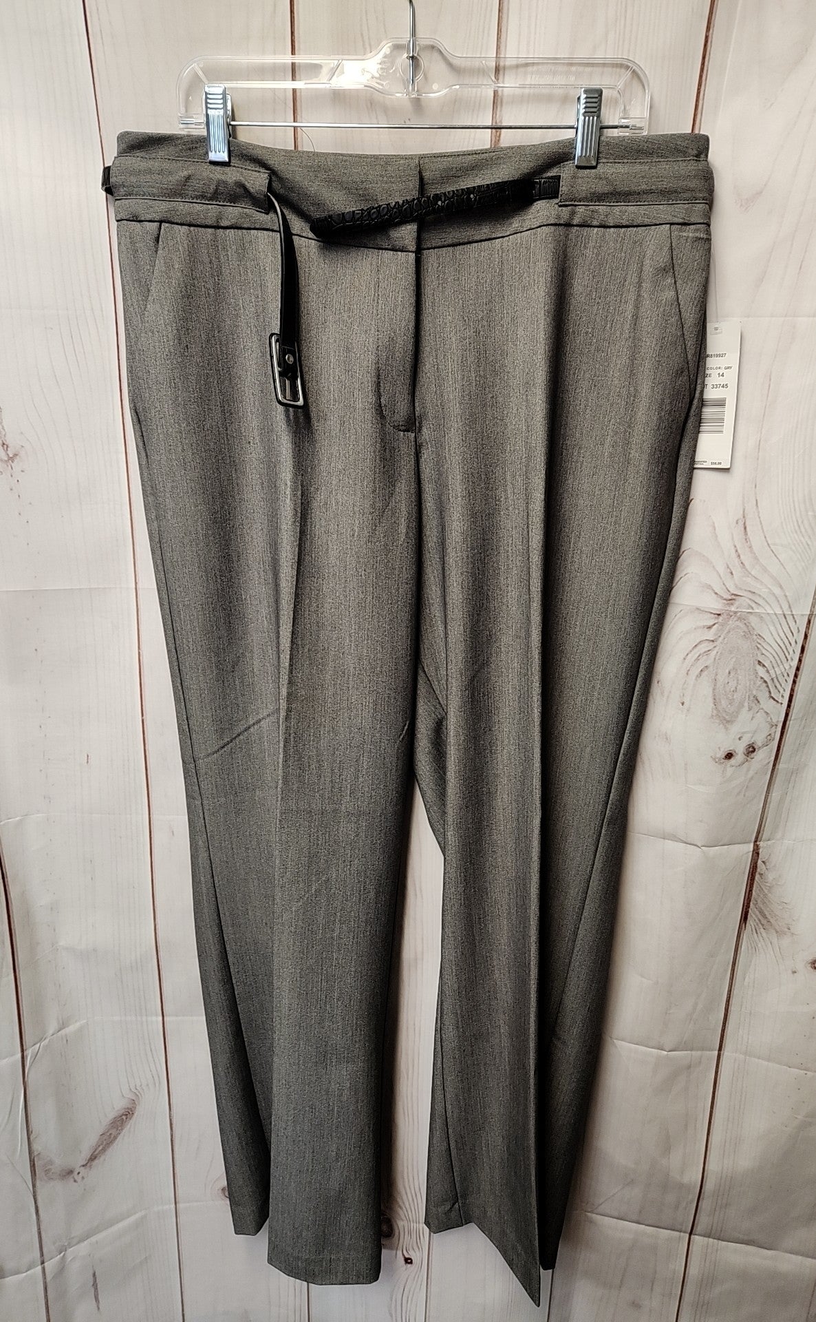NWT Harve Benard Women's Size 14 Gray Pants
