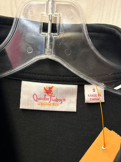 Quacker Factory Women's Size S Black Jacket