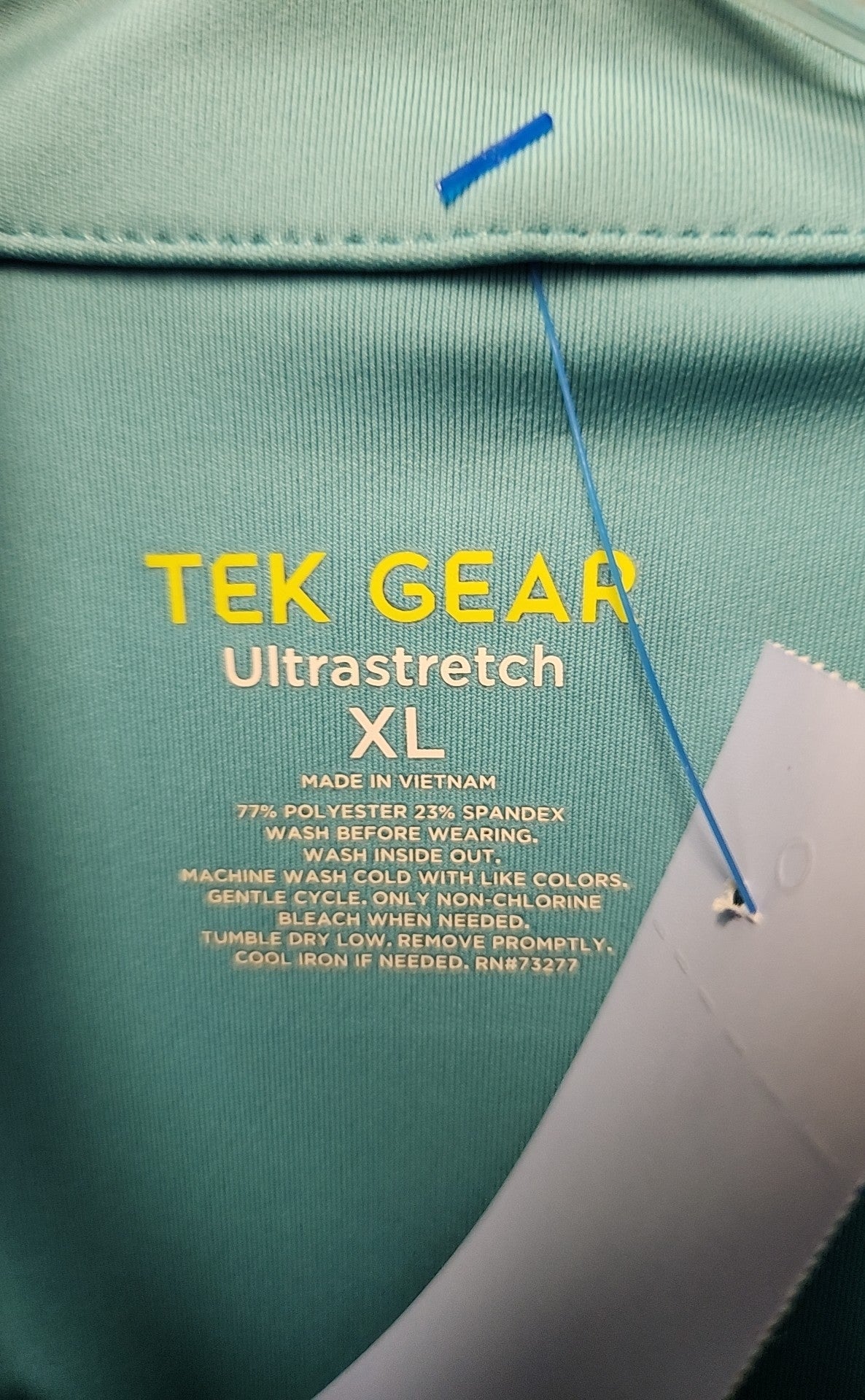 Tek Gear Women's Size XL Blue Active Jacket
