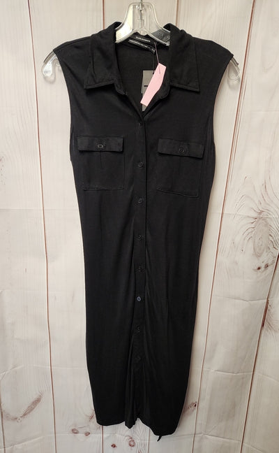 NWT Club Monaco Women's Size M Black Dress