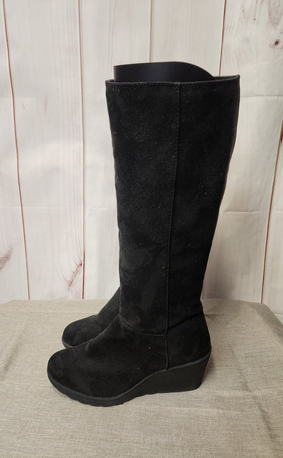 Bass Women's Size 8-1/2 Black Boots Shoes