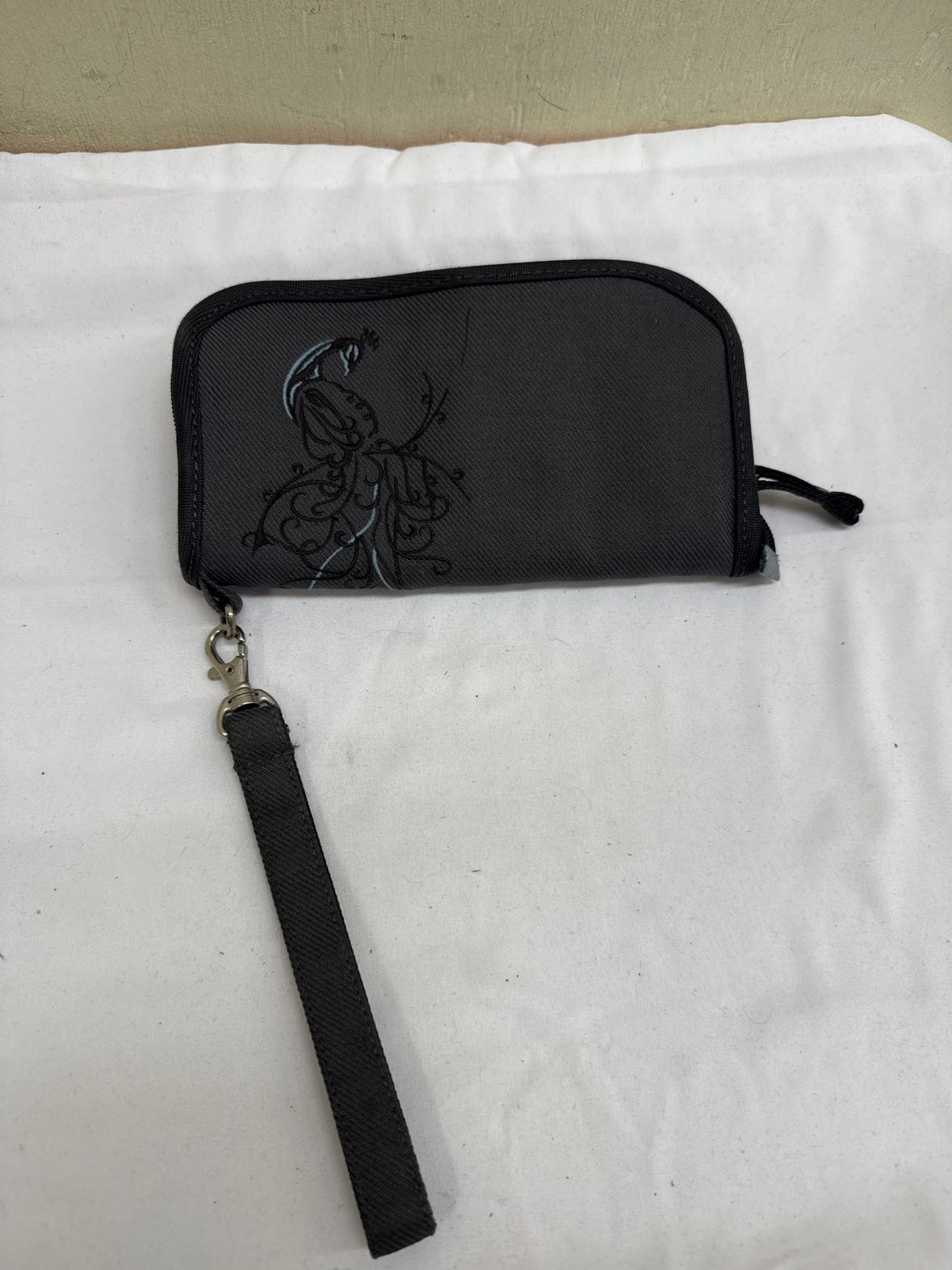 REI Gray Wristlet