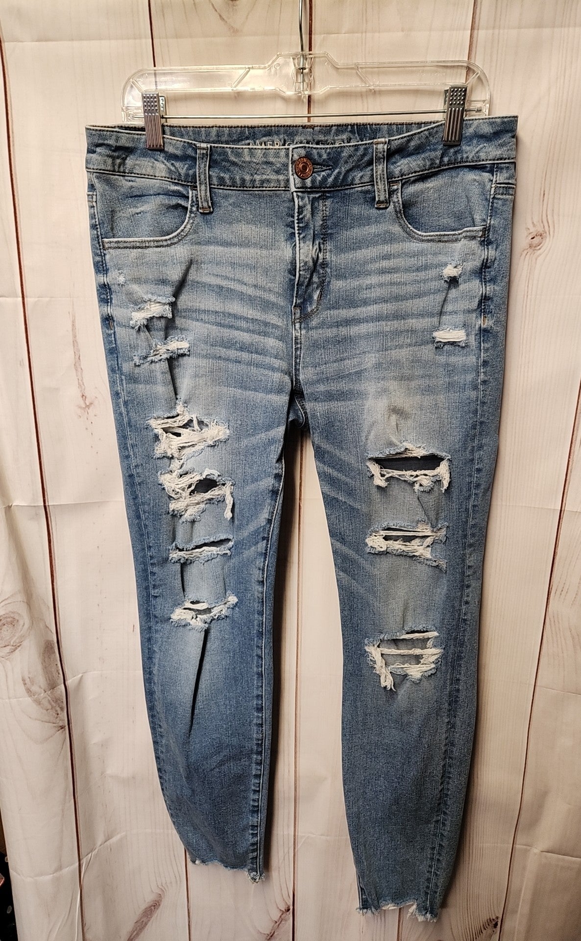 American Eagle Women's Size 31 (11-12) Blue Jeans Jegging