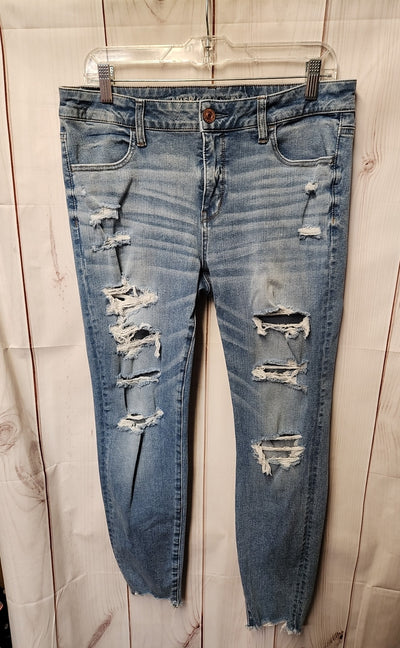 American Eagle Women's Size 31 (11-12) Blue Jeans Jegging