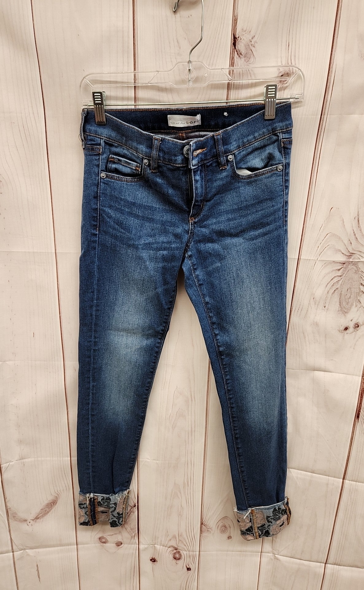 Loft Women's Size 24 (00) Modern Skinny Blue Jeans