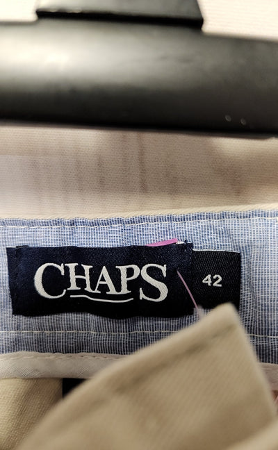 NWT Chaps Men's Size 42 Beige Shorts