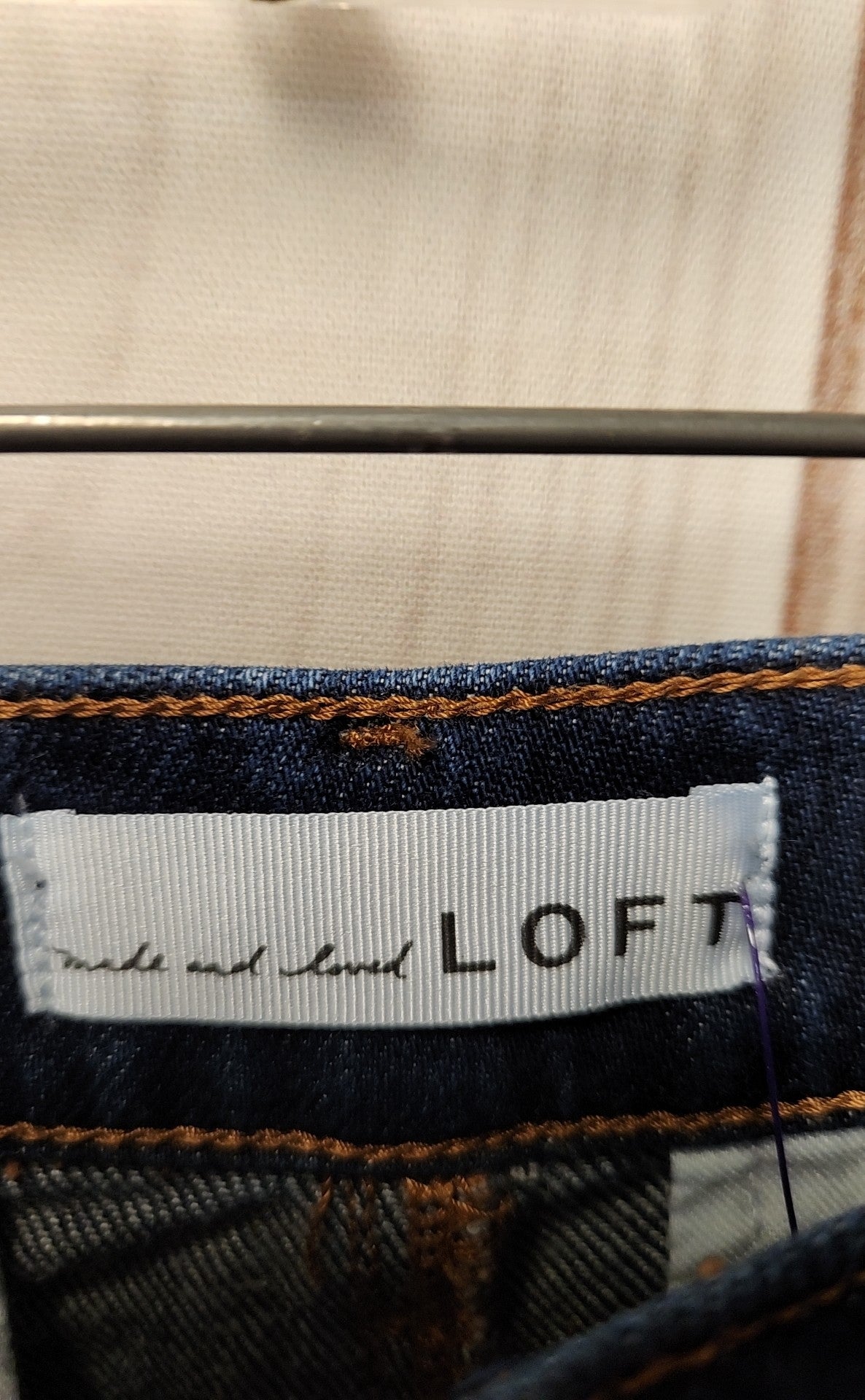 Loft Women's Size 31 (11-12) Blue Jeans The Trouser