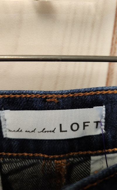 Loft Women's Size 31 (11-12) Blue Jeans The Trouser