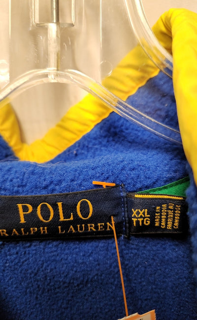 Polo by Ralph Lauren Men's Size XXL Blue Sweatshirt