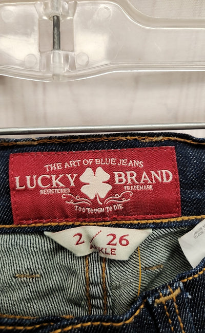 Lucky Brand Women's Size 26 (1-2) Blue Jeans Sofia Boot