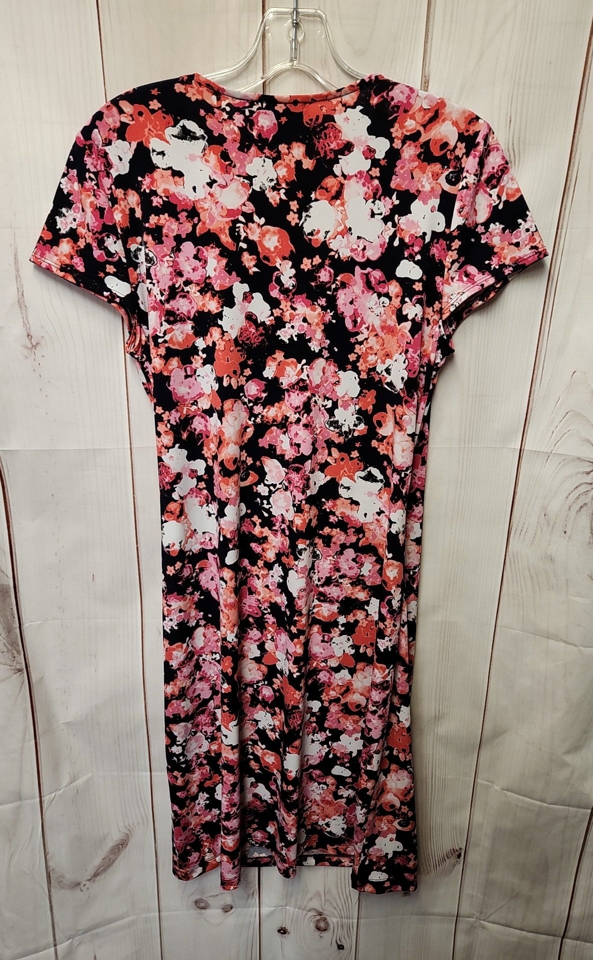 Jones New York Women's Size M Pink Floral Dress