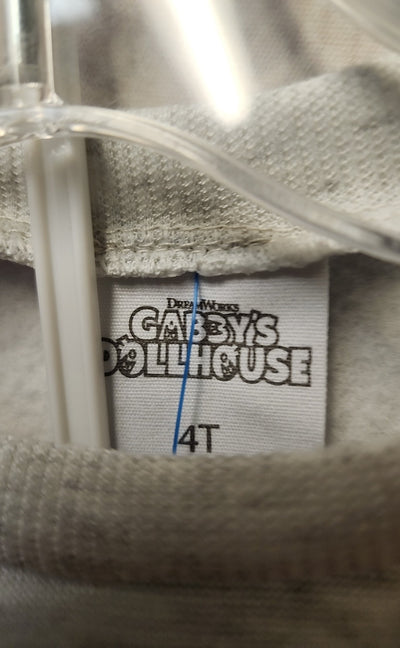 Gabby's Dollhouse Girl's Size 4 Gray Outfit