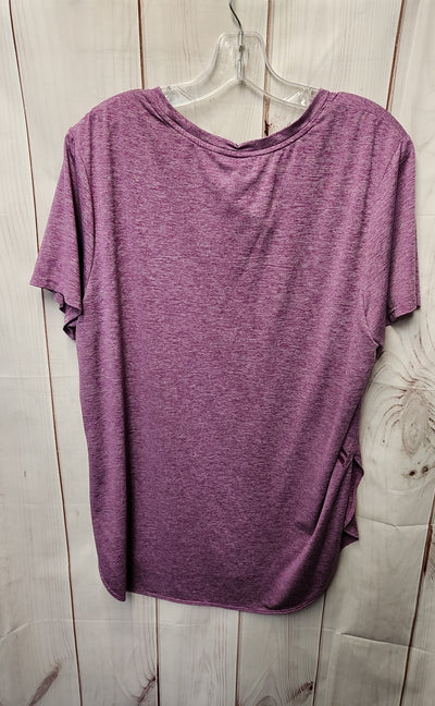 Skechers Women's Size XL Purple Short Sleeve Top