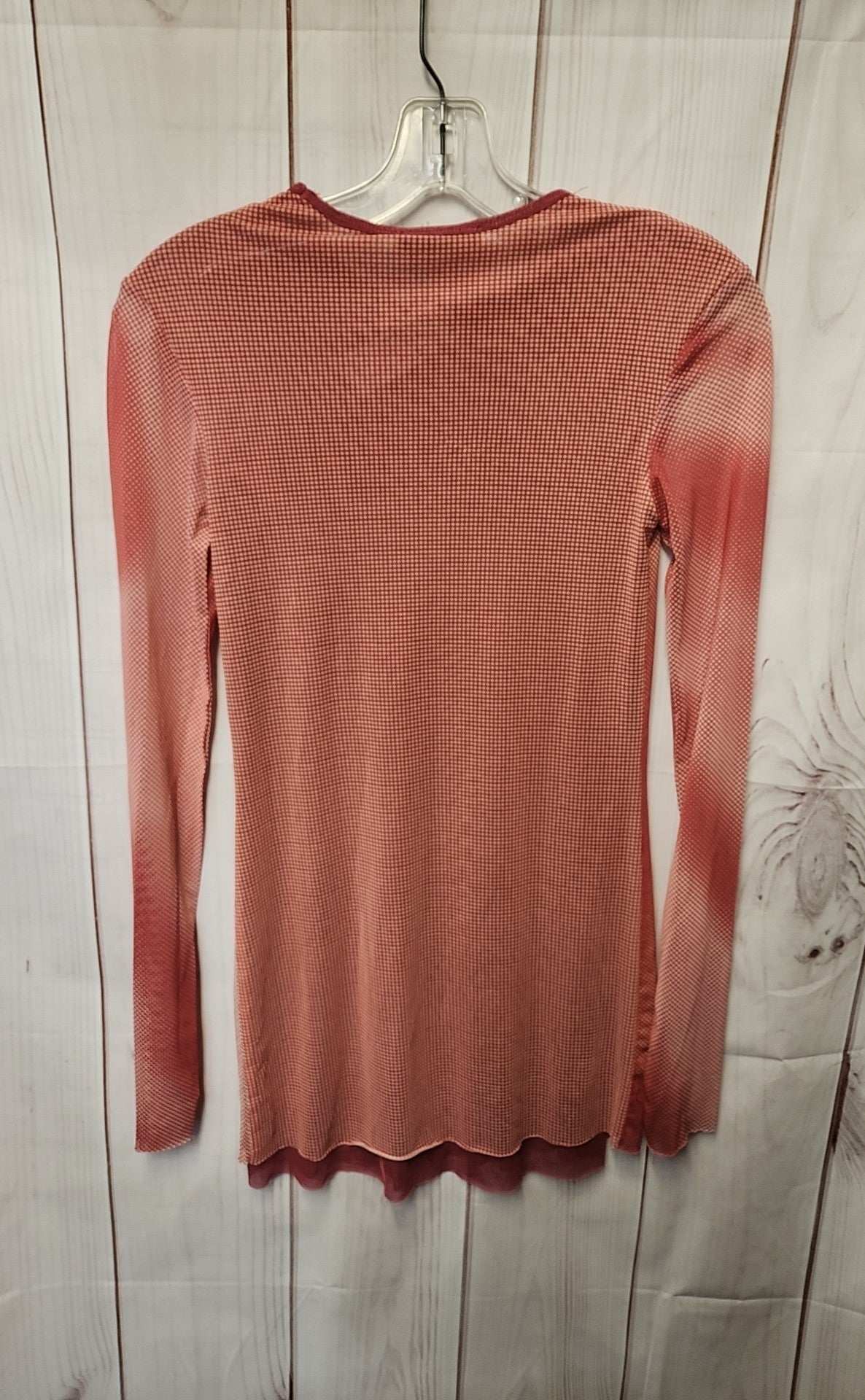Zara Women's Size S Red Long Sleeve Top