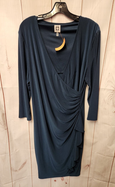 Anne Klein Women's Size 14 Green Dress