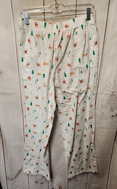 Sonoma Women's Size M White PJ Bottoms