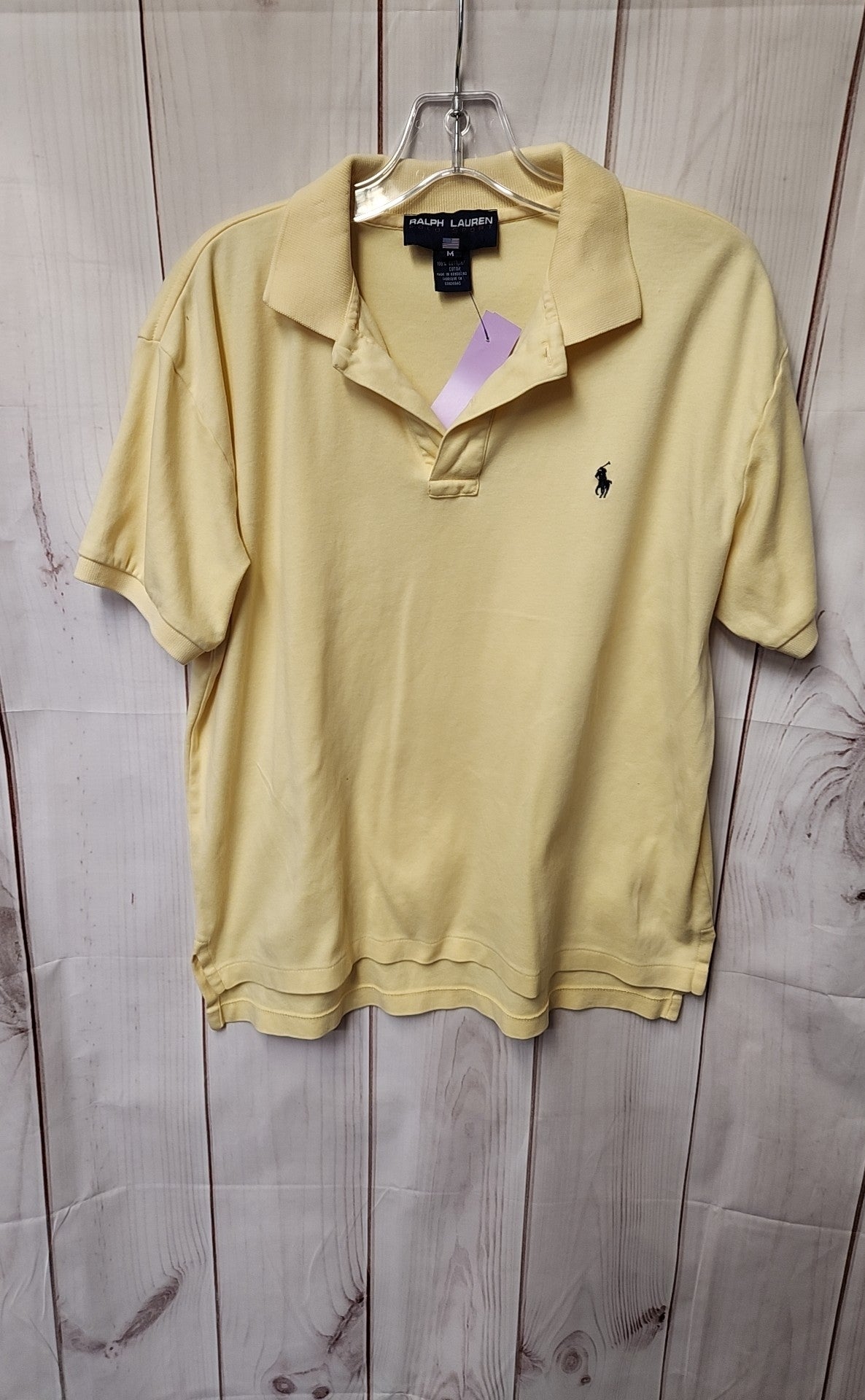 Polo by Ralph Lauren Men's Size M Yellow Shirt