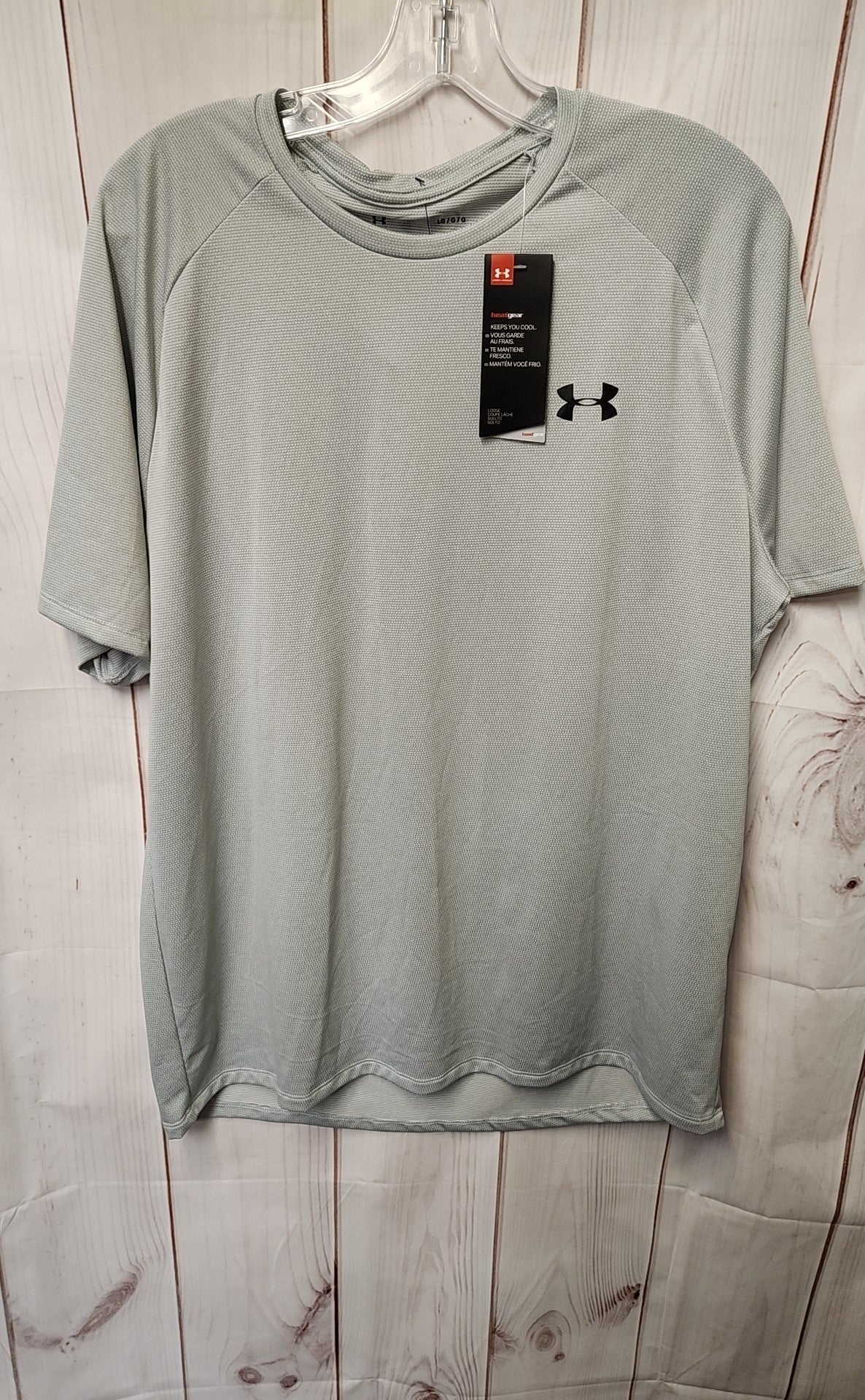 NWT Under Armour Men's Size L Gray Shirt