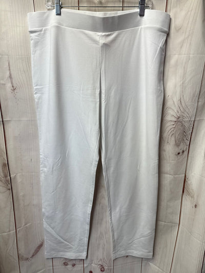 Pure Jill Women's Size XL White Pants Slim Leg