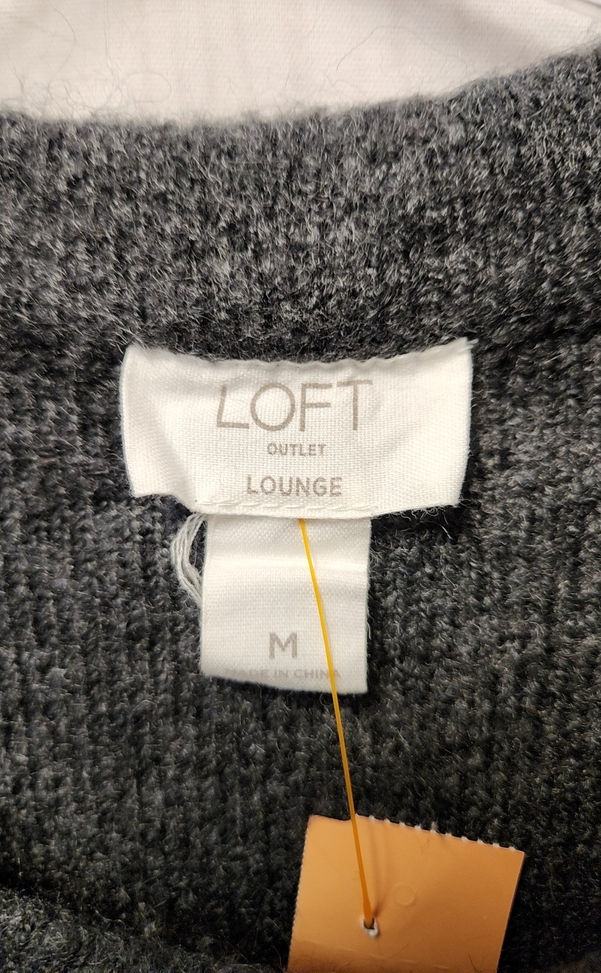 Loft Women's Size M Gray Sweater