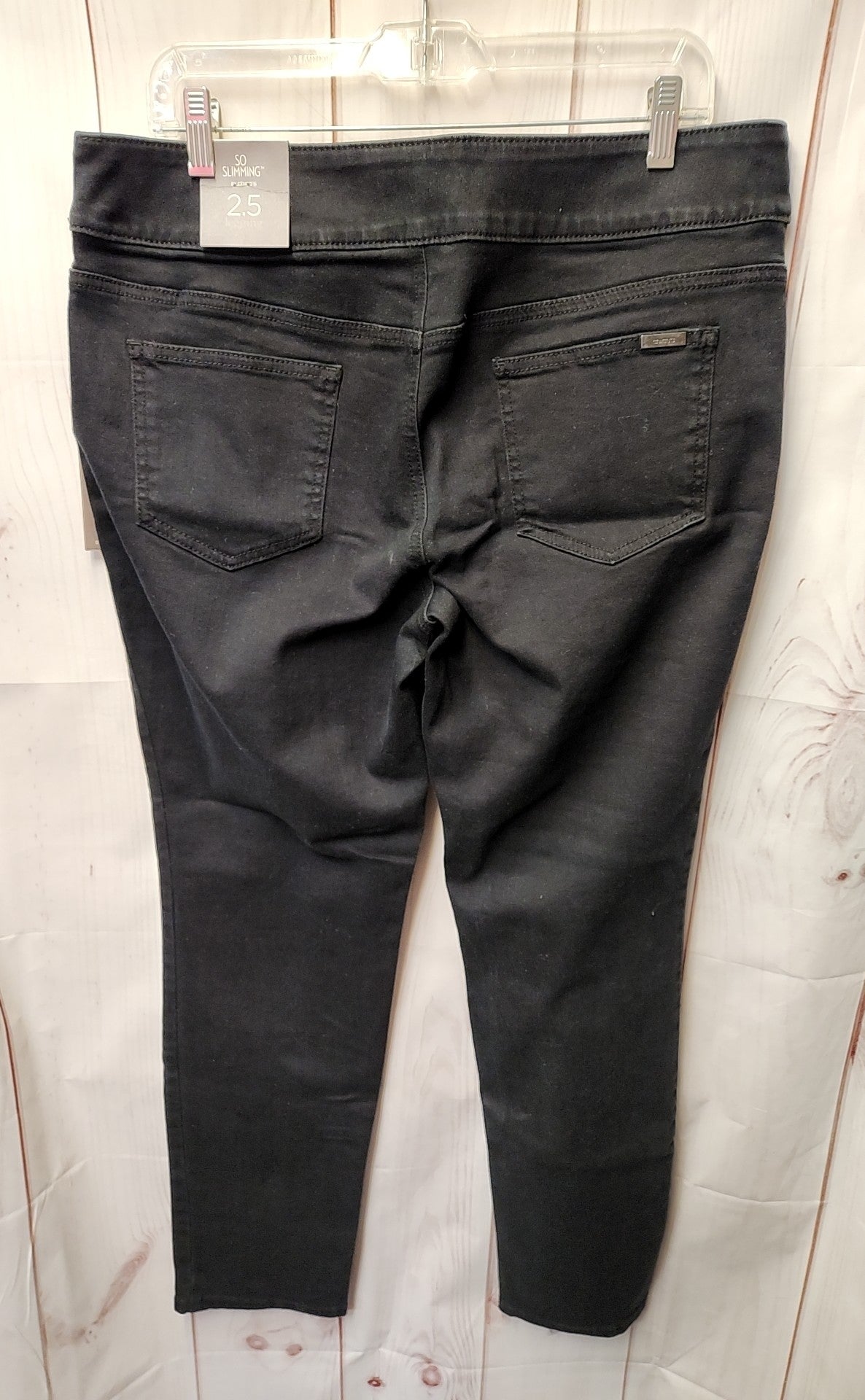 NWT Chico's Women's Size 2.5 = US 14 Black Jeans So Slimming Legging