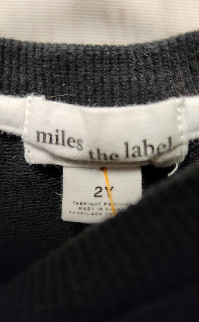 Miles Boy's Size 2 Black Sweatshirt