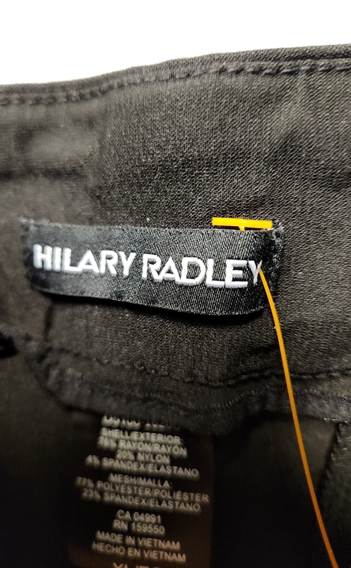 Hilary Radley Women's Size XL Black Pants