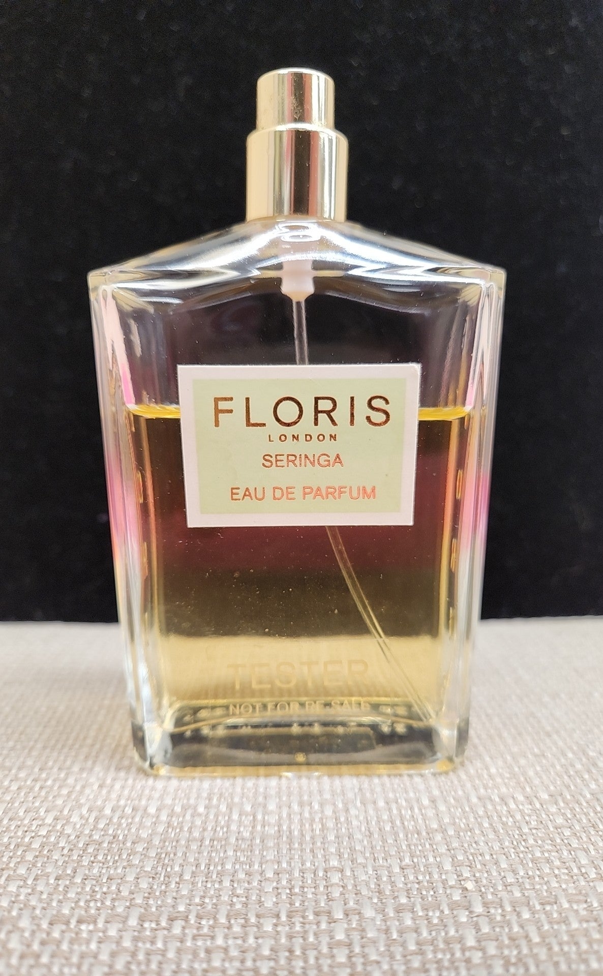 Floris London Seringa Eau de Parfum 3.5fl oz 3/4 full Tester Perfume Cosmetic